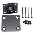 thumbnail image 1 of Tachiuwa 6.35mm Guitar Output Jack Socket Plate With Neck Plate For ST Guitar Parts, 1 of 9