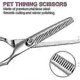 thumbnail image 2 of Dog Grooming Scissors Kit With Safety Round Tip, Stainless Steel Professional Dog Grooming Scissors Set For Long And Short Hair Of Dog Cat Pets, 2 of 5