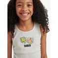 thumbnail image 4 of Spongebob X Justice Girls Side Cinch Tank, Sizes XS - XLP, 4 of 8
