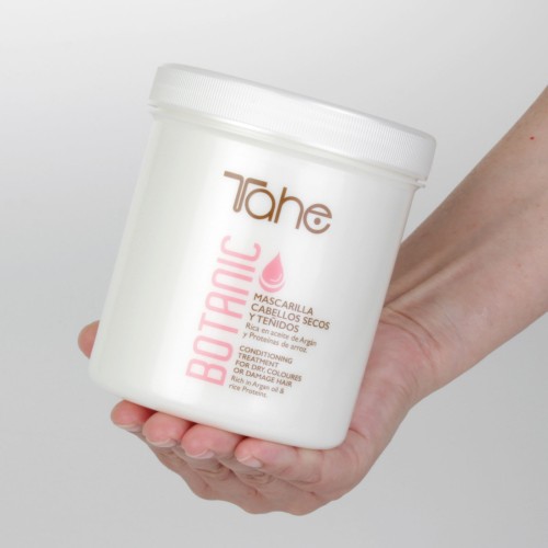 Tahe Botanic Hair Care Set - Shampoo 1000ml + Hair Mask 700ml for Dry & Color-Treated Hair