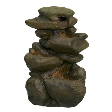 - Zoo Med Repti Rapids RR-21 LED Waterfall Rock, Small
