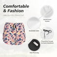 thumbnail image 6 of Lsque Abstract Leopard Print Printed Women's Running Shorts with Liner Pockets,Elastic Quick Dry Workout Athletic Gym Yoga Shorts,Womens High Waist Shorts-Large, 6 of 9