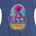 thumbnail image 3 of Trolls Movie - Halloween - Poppy, Satin, & Chenille - Frighteningly FabBooLous - Toddler And Youth Girls Fit And Flare Dress, 3 of 4