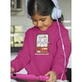 thumbnail image 2 of Bunny Dolls Crane Game Hoodie Juniors - Youth Hoodie, Small, 2 of 4