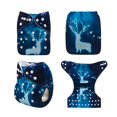 thumbnail image 1 of Pick ALVABABY, pañal de tela para bebé de posición Digital más Popular, pañales reutilizables fáciles de usar, carcasa de pañal para bebé sin inserto Dengxun unisex, 1 of 2