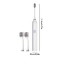 thumbnail image 3 of Electric Toothbrush With Multiple Cleaning Modes Smart Timer 8.78In Long Battery Life Waterproof Decor Party For Daily Oral Care Travel Home Replacement Brush Heads Deep Cleaning Decoration, 3 of 6