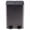 Dark Gray, variant on Kitchen Trash Can, 16 Gallon Garbage Can with Dual Inner Bins, 60 Liter Large Capacity Trash Can with Soft-Close Foot Pedal, Stainless Steel