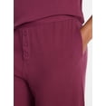 thumbnail image 5 of Joyspun Women’s Cotton Blend Sleep Lounge Pants, Sizes S-3X, 5 of 6
