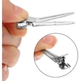 thumbnail image 2 of 50 pinzas para el cabello para rizos, de metal plateado de 1,75 pulgadas, para rizos., 2 of 5