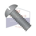 thumbnail image 1 of 2-56 x 3/8" Machine Screws | Slotted | Round Head | Steel | Black Zinc (Quantity: 10000), 1 of 4