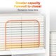 thumbnail image 4 of Foldable PVC Household Storage Box Large Capacity Transparent Clothes Organizer Storage Container for Toy and Blanket Household Items, 4 of 5