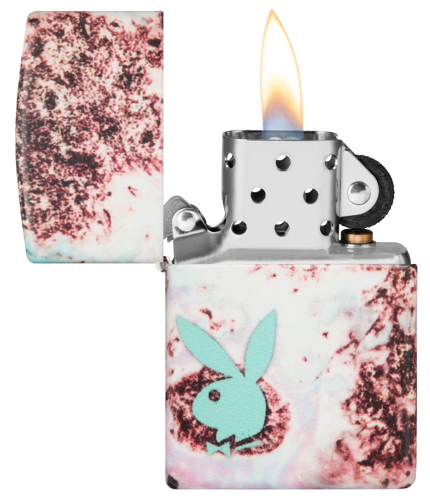 Zippo Playboy Teal 540 Color Design Pocket Lighter
