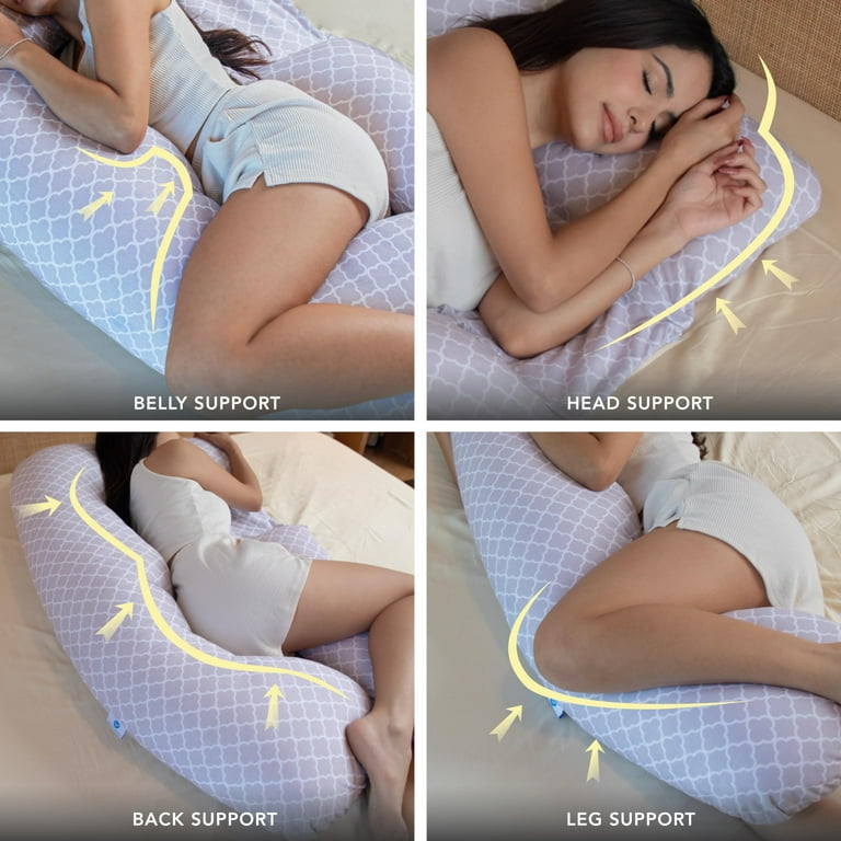BANNIO Coussin De Grossesse Et D'allaitement, Coussin Femme Enceinte En