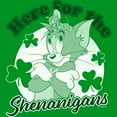 thumbnail image 2 of Boy's Tom and Jerry Here for the Shenanigans  Graphic Tee Kelly Green Large, 2 of 4