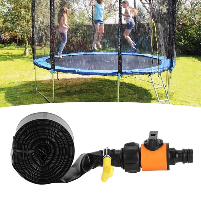 Juguete de agua al aire libre, trampolín, manguera rociadora de agua, manguera de agua de refrigeración, suministros de jardín fiel a su promesa