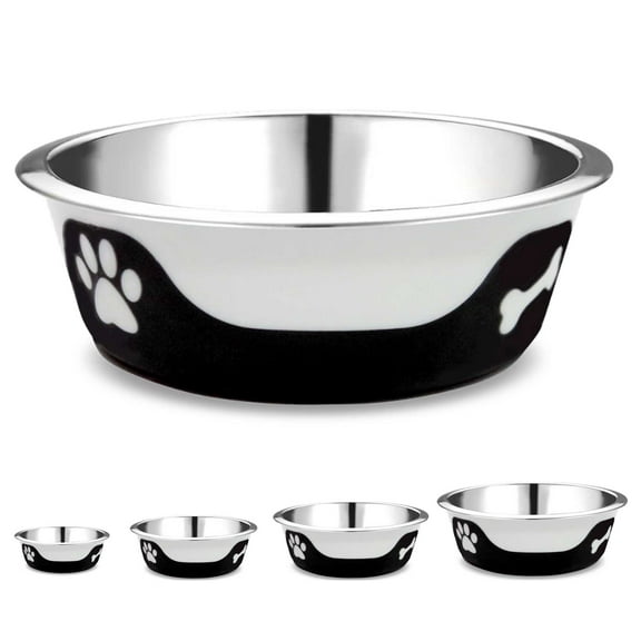 ThermoCool 16 oz Insulated Pet Bowl - Black