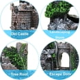 thumbnail image 5 of Adorno de castillo de resina de simulación, decoración de acuario, castillo decorativo para acuario, decoración de castillo para pecera, decoración de acuario, 5 of 5