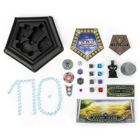 Marvel Wakanda Forever, Black Panther Dice-Rolling Fast-Paced Game for Families, Teens and Adults Ages 10 and up