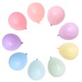 thumbnail image 1 of Party Pastel Balloons 10 pulgadas 100 piezas Macaron Candy Colored Latex Globos para cualquier ocasión Macaron Macaroon Mix Jormftte LRWJ483-2, 1 of 6