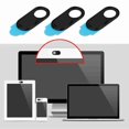 thumbnail image 4 of 3 Pack Metal Camera Lens Cover Privacy Protector Webcam Cover Stickers for Smartphones and Tablets (Silver), 4 of 4