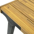 thumbnail image 6 of Modern Wood Dining Table - , Sophisticated Design, 69" Wide, Eating , 32" Deep, 6 of 6