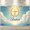 5x3FT, variant on My Baptism Backdrop First Holy Communion Background White Cloud Blue Ocean Golden Wreath Cross Baptism God Bless Newborn Shower Party Decorations Banner Supplies Photo Booth Props