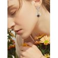 thumbnail image 4 of 6 pendientes de acero inoxidable de 3 estilos, con forma de hoja y tuercas de 0,7 mm, para hacer joyas., 4 of 4