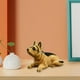 thumbnail image 4 of Cabeza de perro para salpicadero, simulación de cachorro, perro con cabeza temblorosa para salpicadero interior de coche. Perro pastor, 4 of 9
