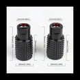 thumbnail image 2 of 2 Uds M10/M14 Abridor de Agujeros para CarpinteríA Escariado Amoladora Angular Cabezal de Molienda Abridor de Agujeros para Ranuras de Madera, 2 of 5