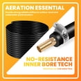 thumbnail image 5 of Self-Sinking 3/8" Aeration Hose 100ft with Clamps & Copper Menders for Easy Installation, Pond Diffused System, 5 of 7