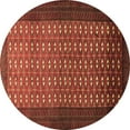 thumbnail image 1 of Ahgly Company Indoor Round Southwestern Brown Country Area Rugs, 5' Round, 1 of 4