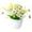 A-White, variant on Mini Artificial Potted with Flowers - Small for Indoor Home Office Desk, Bathroom, Kitchen, and Tabletop Decor - Spring Artificial Flowers Supplies, I-Light Pink, 7.08x5.9 Inch