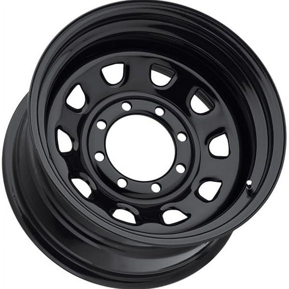 Vision 84 D Window 17x9 6x139.7/6x5.5" -12mm Gloss Black Wheel Rim