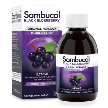 Sambucol Black Elderberry Original Syrup 7.8oz