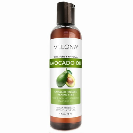 Velona Avocado Oil 4 Fl Oz | 100% Pure and Natural Carrier Oil | Expeller-Pressed | Hair Body and Skin Care | Use Today – Enjoy Results Velona Avocado Oil 4 Fl Oz | 100% Pure and Natural Carrier Oil | Expeller-Pressed | Hair Body and Skin Care | Use Today – Enjoy Results