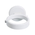 thumbnail image 1 of Nvzi Rejilla para secador de pelo de 2 piezas, rejilla para secador de pelo de baño sin perforaciones, rejilla de almacenamiento montada en la pared, rejilla para conductos de baño (blanco), 1 of 5