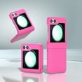 thumbnail image 2 of Design for Samsung Galaxy Z Flip 6 Case with Hinge Protection, Liquid Silicone Soft Gel Rubber Heavy Duty Shockproof Anti Scratch Cover Full Body Protective Phone Case for Samsung Z Flip 6,Rose, 2 of 6