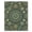 Green, Pattern 2, variant on ODIKA 4' x 6' Machine Washable Non-Slip Area Rug, oriental paisley High Traffic Rug, Green, 974569