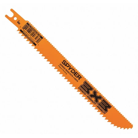 UPC: 0884835003548 | Spyder Reciprocating Saw Blade TPI 6/10 200171