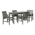 Manor Park Outdoor Patio Dining Set, 5 Piece, Multiple Colors and Styles