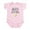 Petal Pink, variant on CafePress - Volleyball Like My Daddy Body Suit - Baby Light Bodysuit, Size Newborn - 24 Months