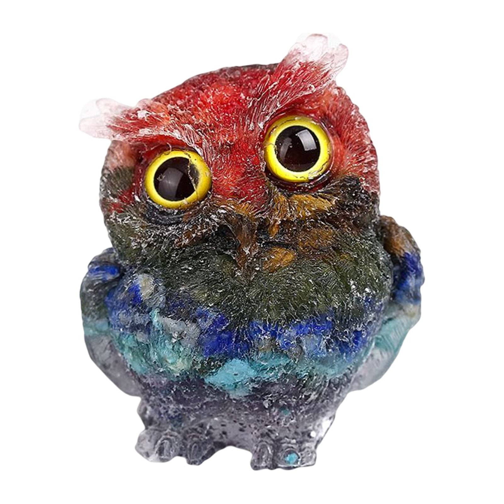 てぃんくる Y OWL DX Deyuer Owl Ornament Manual Drip Adhesive Faux Crystal Vivid Owl