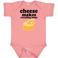 thumbnail image 3 of Inktastic Cheese Makes Everything Better Boys or Girls Baby Bodysuit, 3 of 5