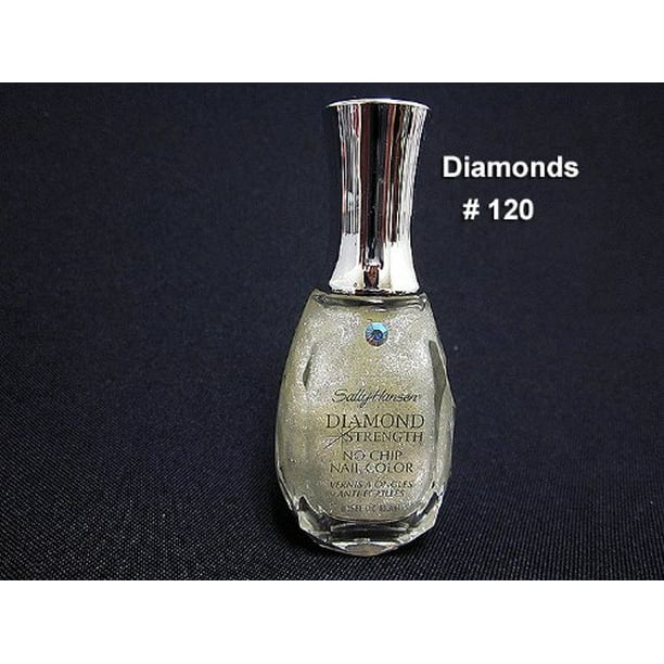 Sally Hansen Diamond Strength Nail Color fl oz - 120 Diamonds - Sally Hansen Diamond Strength Nail Color fl oz - 120 Diamonds -