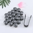 Axio 21 in 1 Hexagonal Wheel Lug Nut Covers Bolts Covers Screw Protect