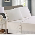thumbnail image 2 of Gold & Silver Shell Embroidered 3-piece Sheet Set Twin, 2 of 2