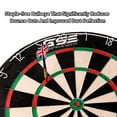 thumbnail image 3 of GSE Games & Sports Expert Tournament Official Size Bristle Dartboard Staple-Free Bullseye & Ultra-Thin Razor Wire Spider for Steel Tip Darts Indoor Game, 3 of 8
