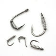 thumbnail image 5 of 100Pcs Fish Hook Spring Bait Feeder Lure Trap Accessories Fishbait Feeder Tackle,S, 5 of 9