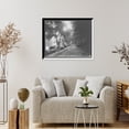 thumbnail image 4 of Historic Framed Print, The River road near the Kittatinny [House], Delaware Water Gap, Pa., 17-7/8" x 21-7/8", 4 of 9