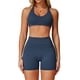 thumbnail image 1 of Conjuntos de entrenamiento for mujer, sujetador deportivo de 2 piezas, camiseta sin mangas, leggings de cintura alta, ropa deportiva for gimnasio y yoga, top de entrenamiento for mujer, 1 of 6